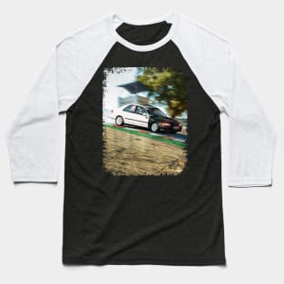 JDM Civic in Laguna Seca Baseball T-Shirt